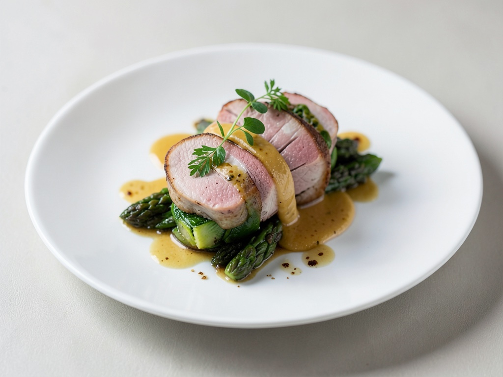 Rotolo di prosciutto e asparagi
