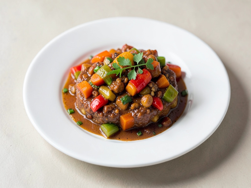 Pentola veloce di chili con verdure