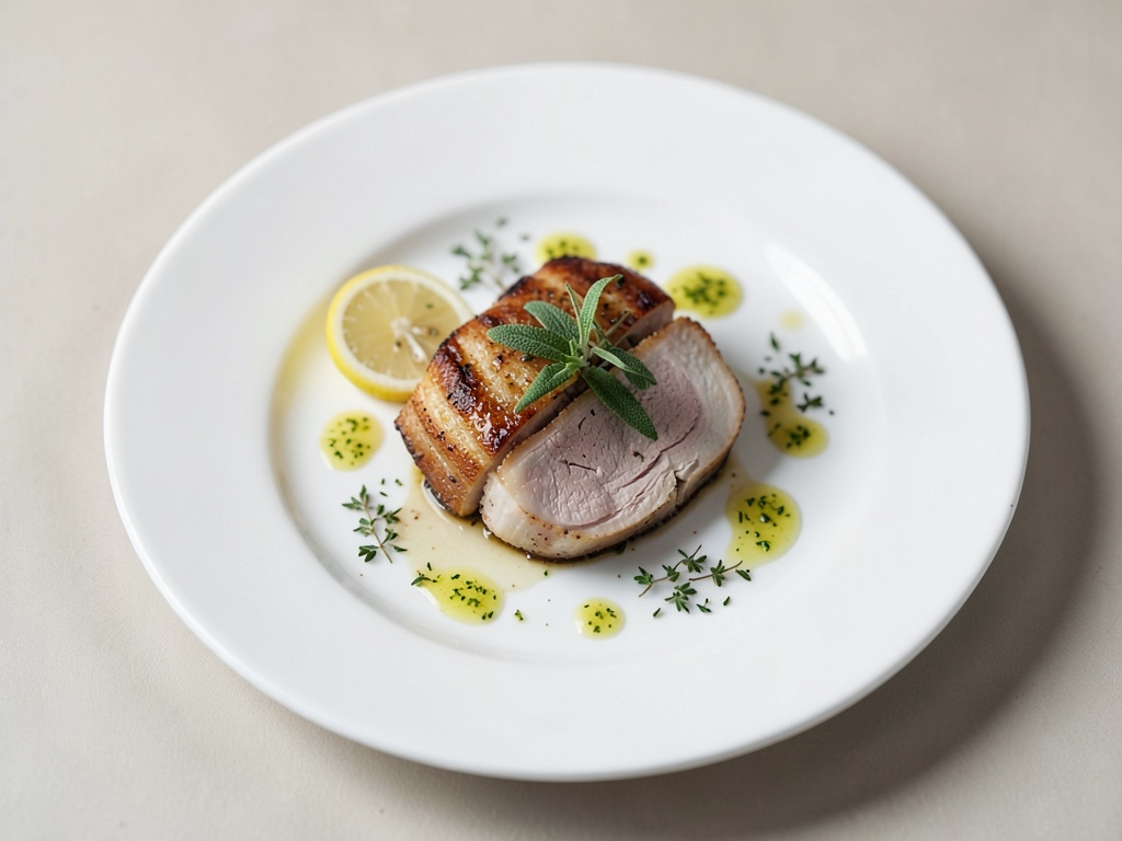 Cotoletta di vitello con limone e salvia