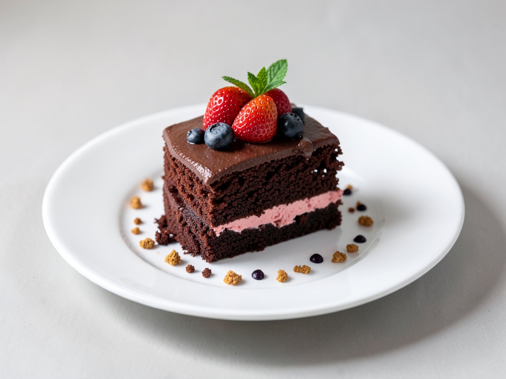 Schoko-Erdbeer-Creme-Torte
