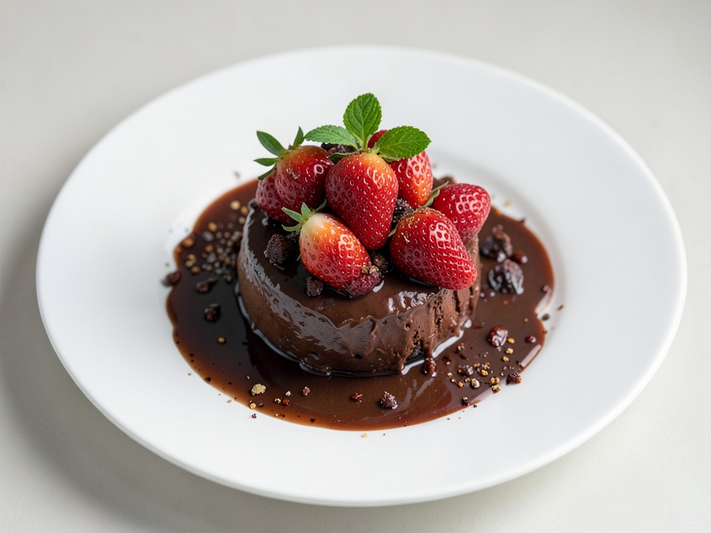 Fragole al cardamomo in cioccolato