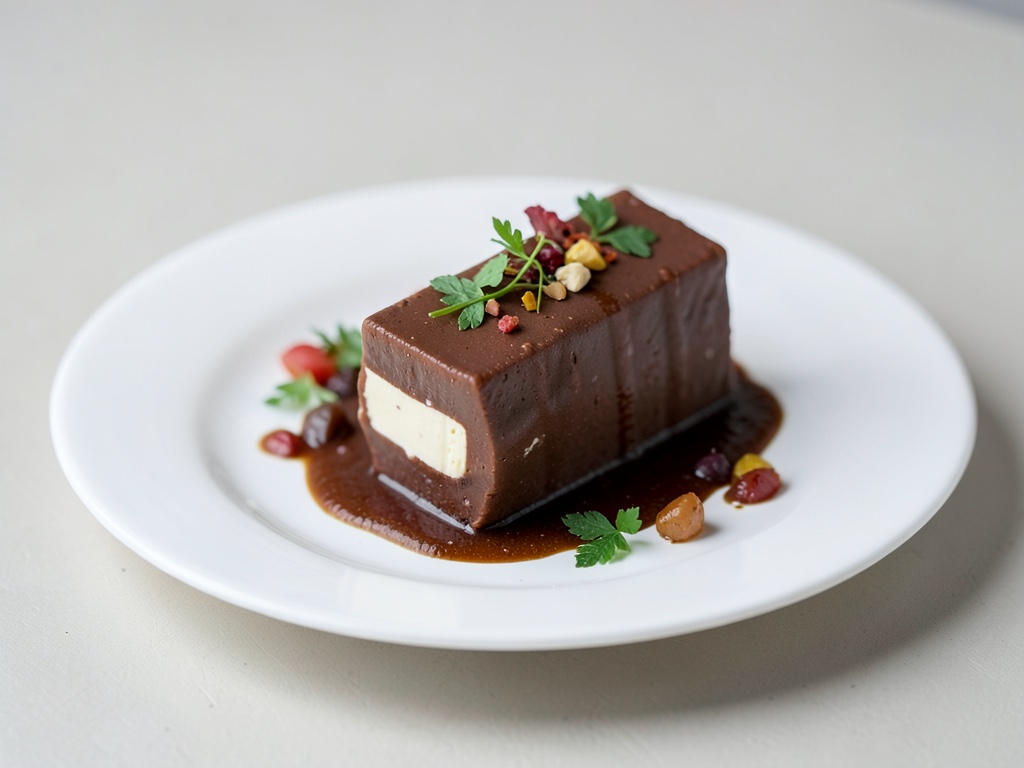 Cannicchi di ghiaccio al formaggio fresco al cioccolato