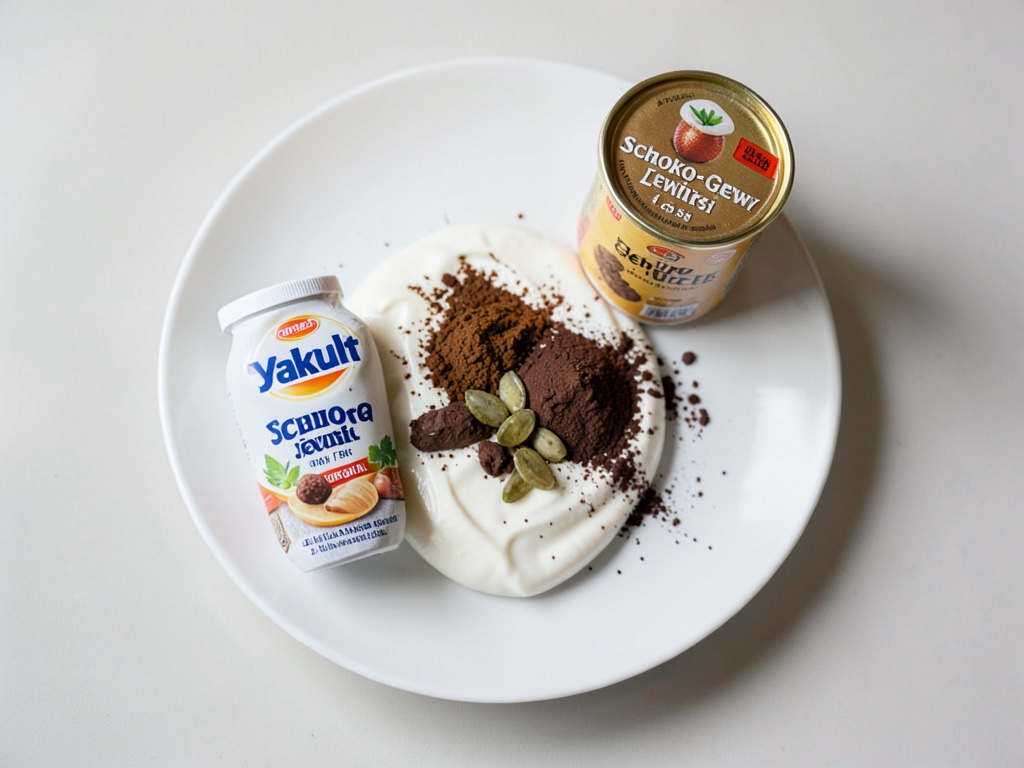 Schokoladen-Gewürz-Joghurt-Drink