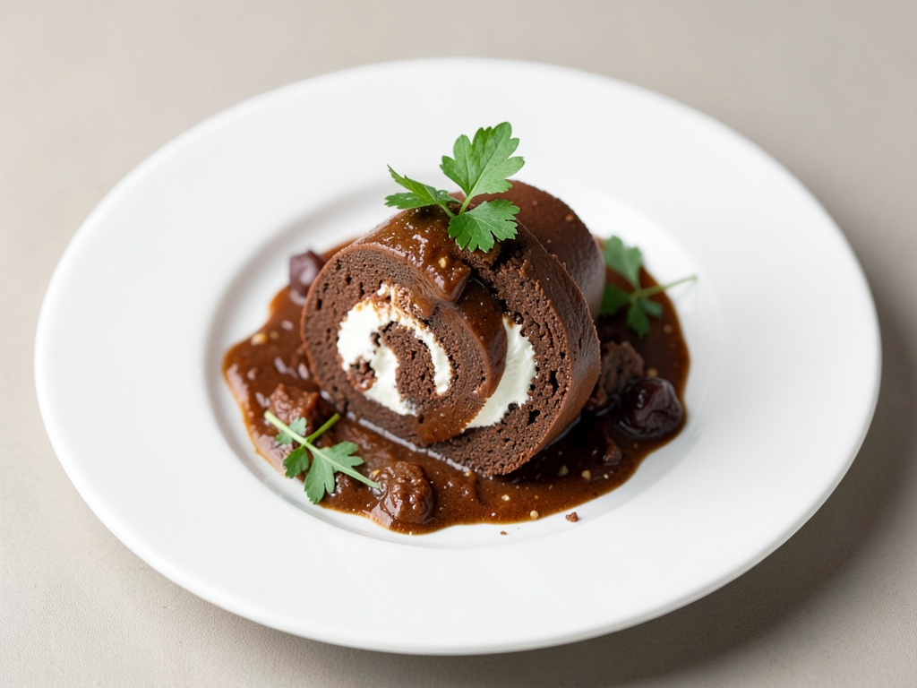 Rouleau chocolat-crème