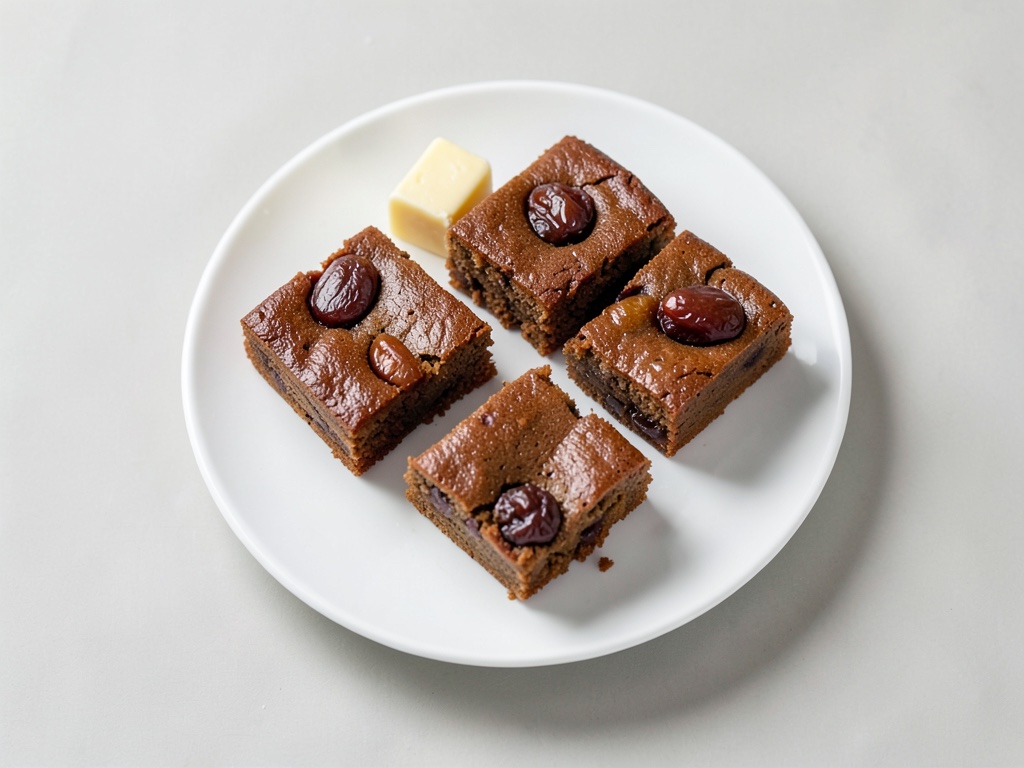Brownie al cioccolato e datteri succosi