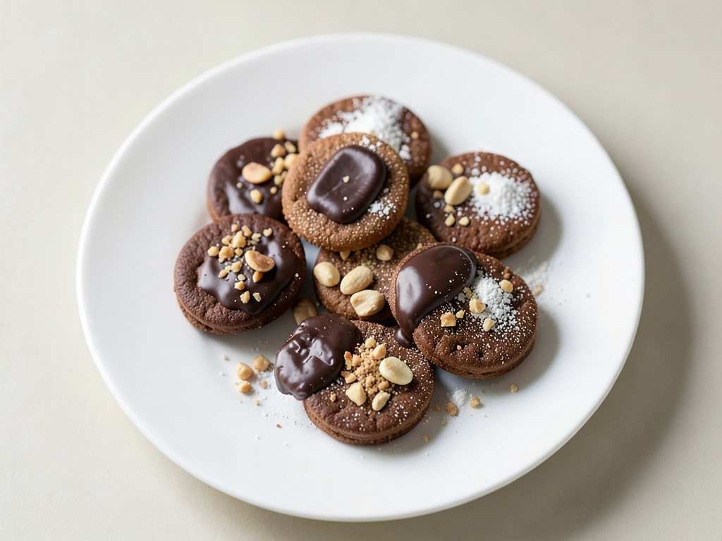 Galletas de chocolate crujientes