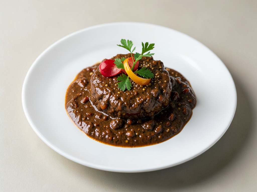 Würzige Schokoladen-Chili-Sauce