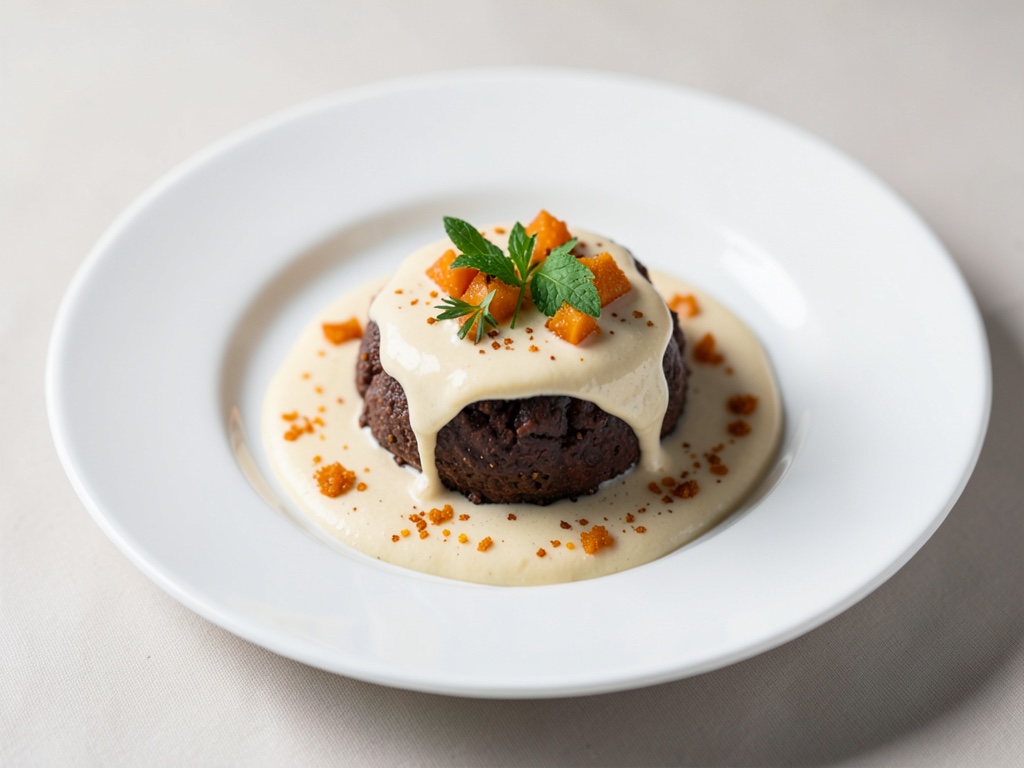 Truffe al cioccolato cremose con aroma d'arancia