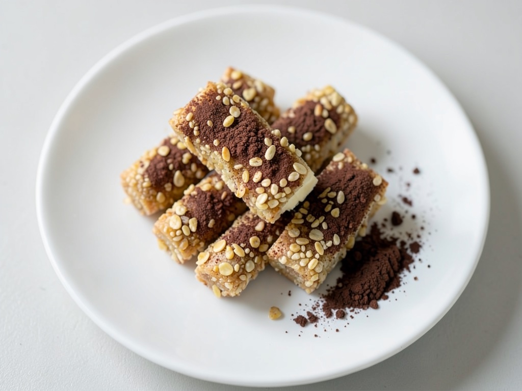 Rotelle croccanti all'avena e cioccolato