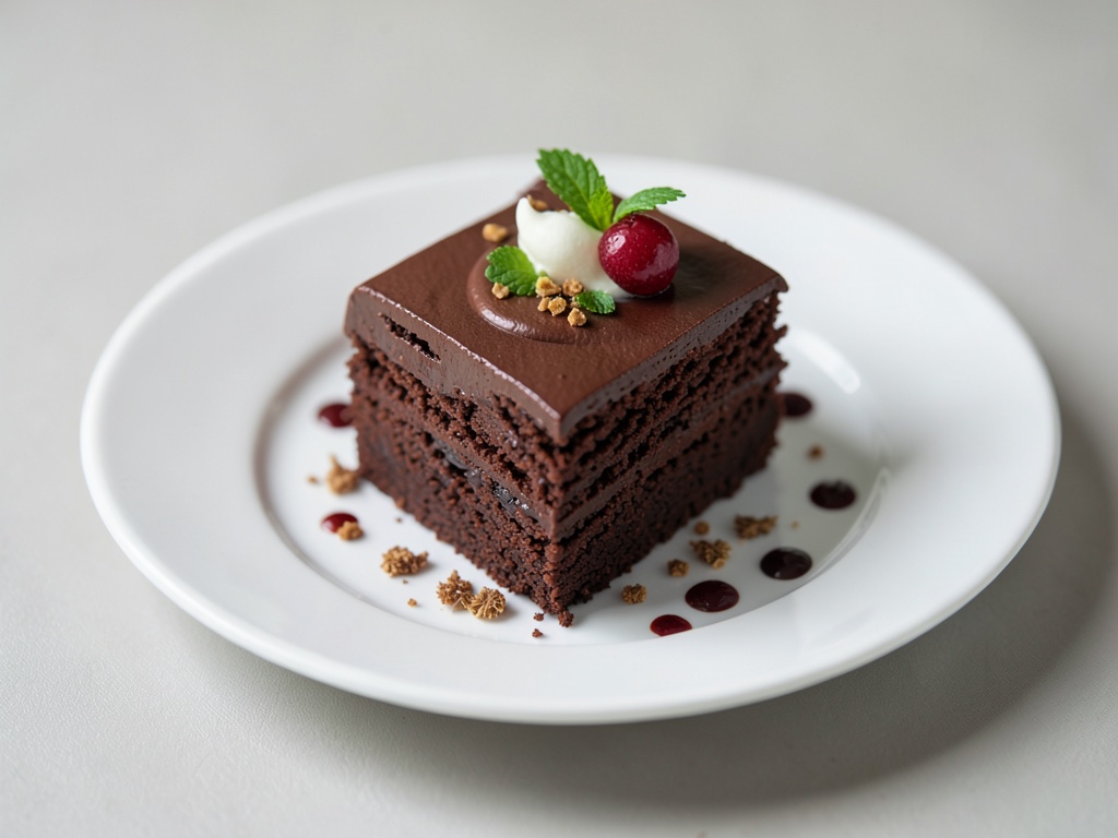 Klassische Schokoladen-Torte