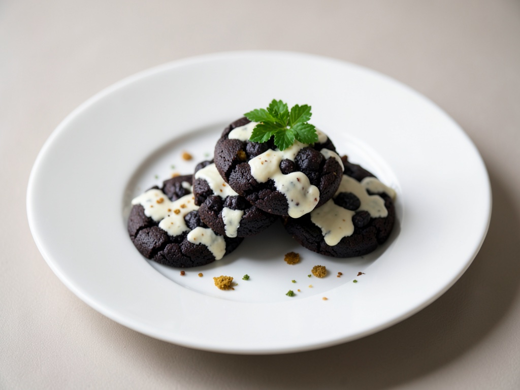 Biscotti classico bianco e nero
