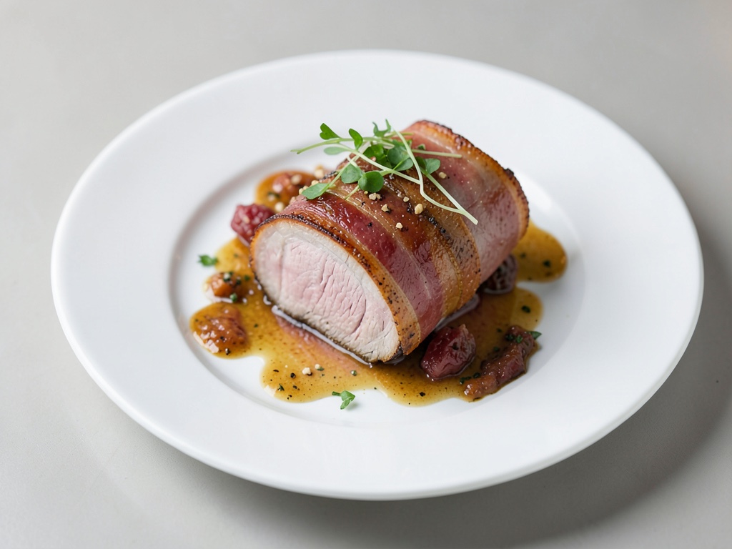 Filet de porc enrobé de bacon