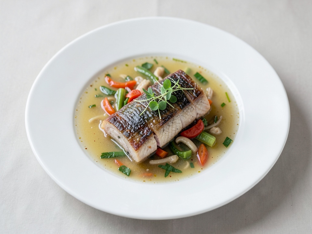 Bottano in brodo di verdure fini