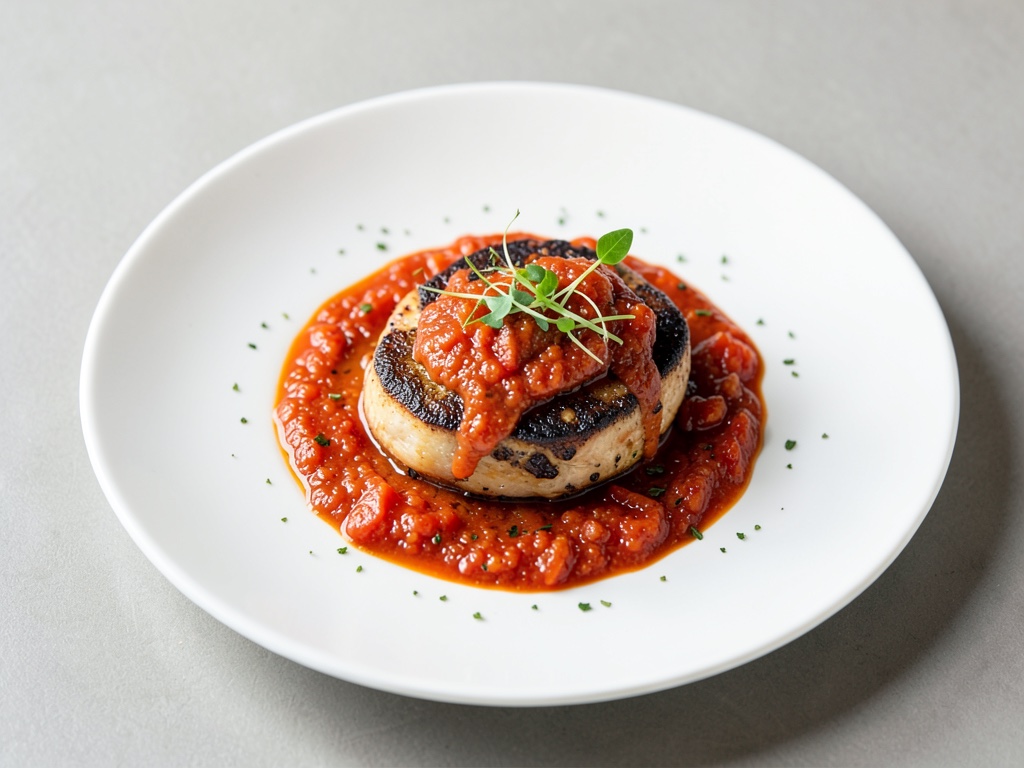 Luccio in salsa di pomodoro piccante