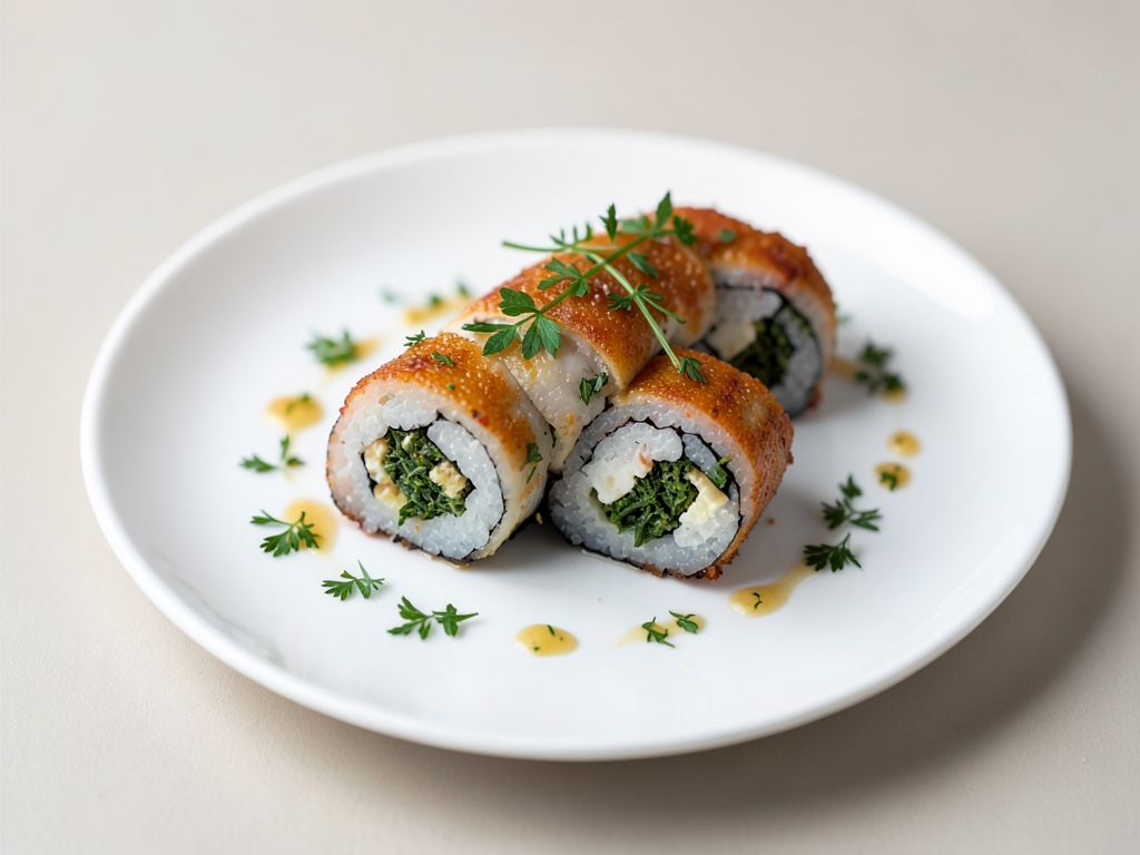 Rotolini di platessa con ripieno alle erbe
