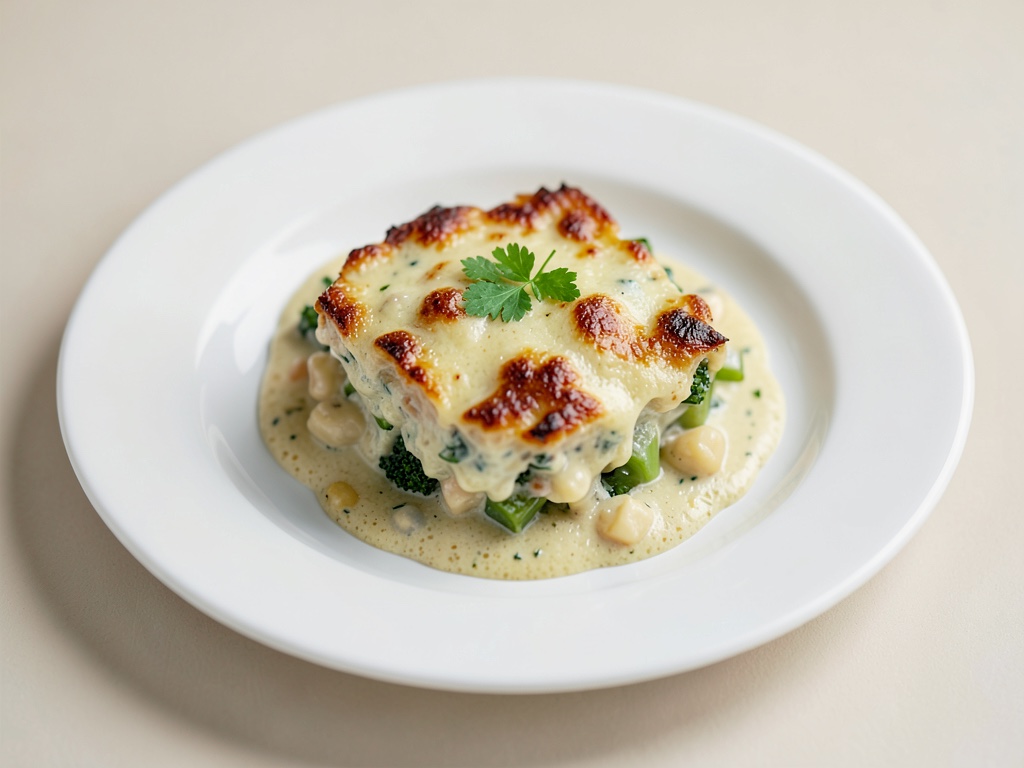 Cremiges Sellerie-Kartoffel-Gratin