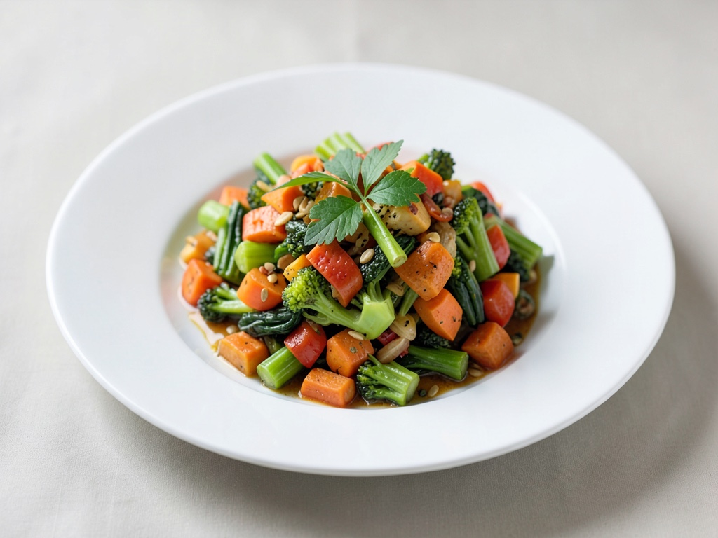 Miscela di verdure di sedano e zucca