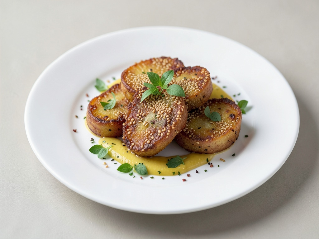 Metà di Patate Croccanti al Sesamo