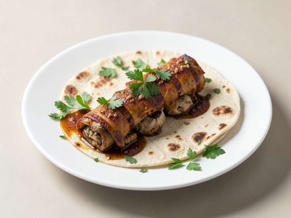 Shawarma di pollo con pane piadina