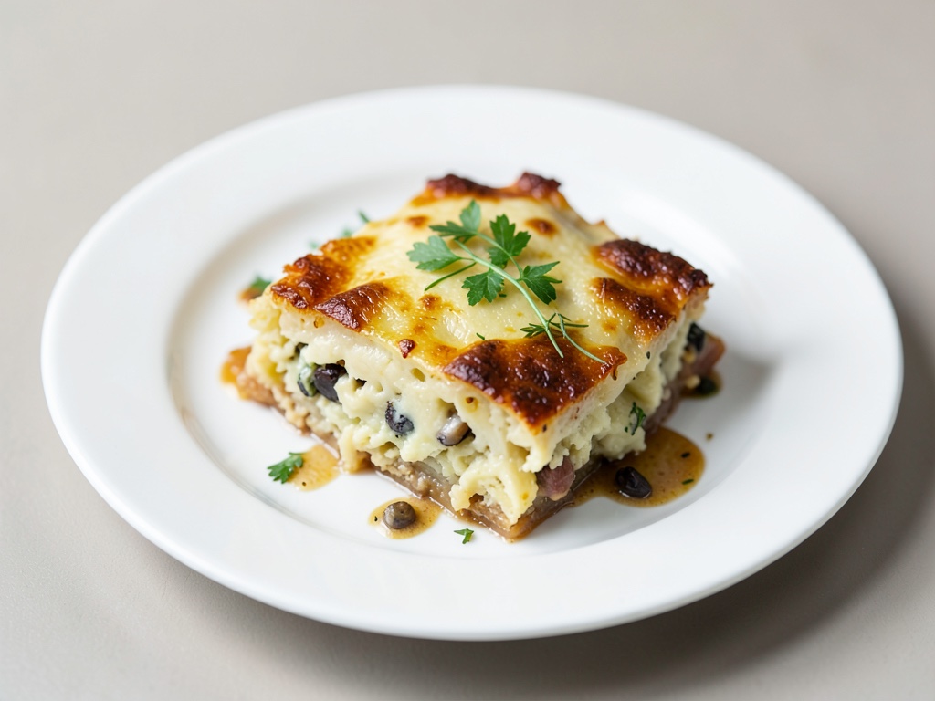 Shepherd's Pie classique avec croûte de pommes de terre