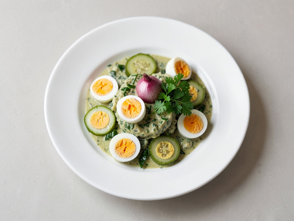 Ensalada clásica de huevos