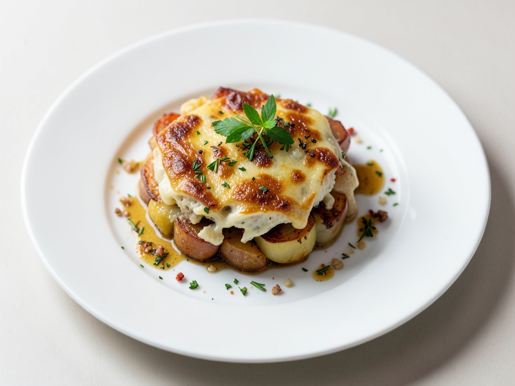Gratin classico di patate e pastinaca