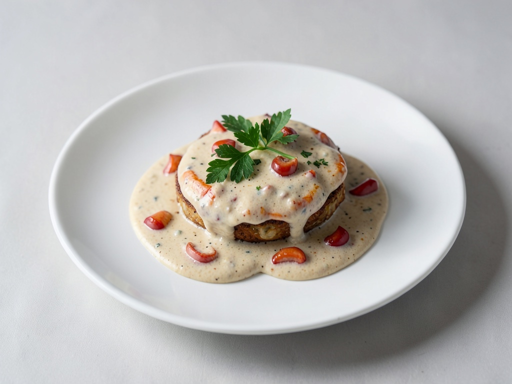 Salsa cremosa di granchio di fiume