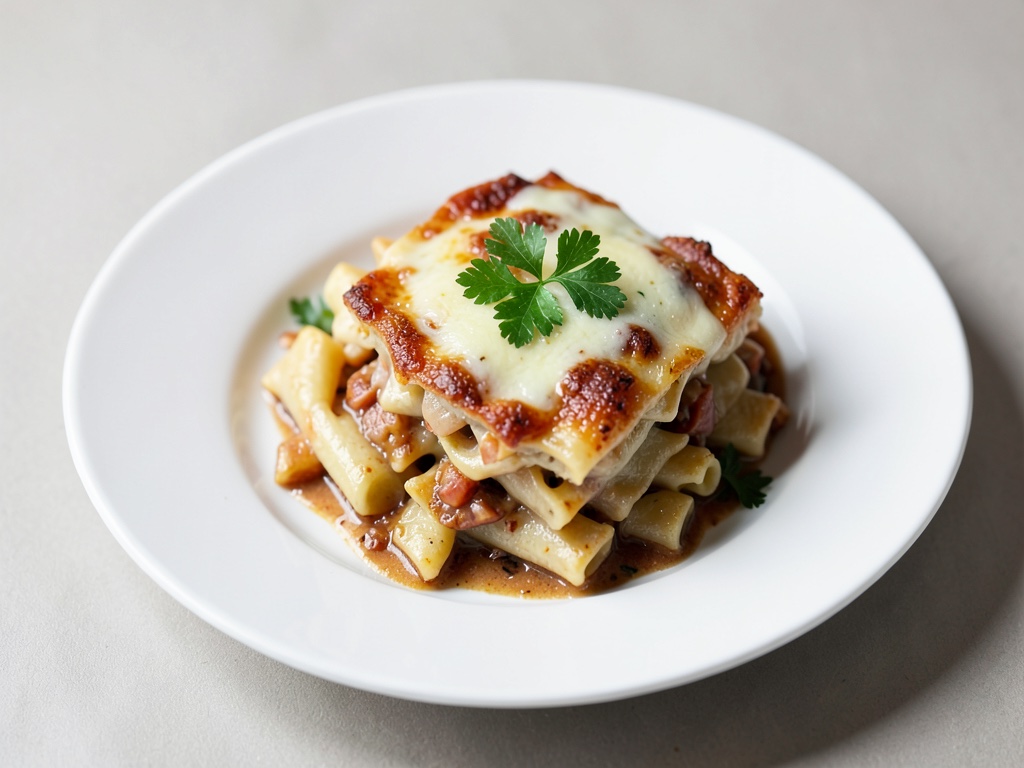 Käse-Zwiebel-Spätzlegratin