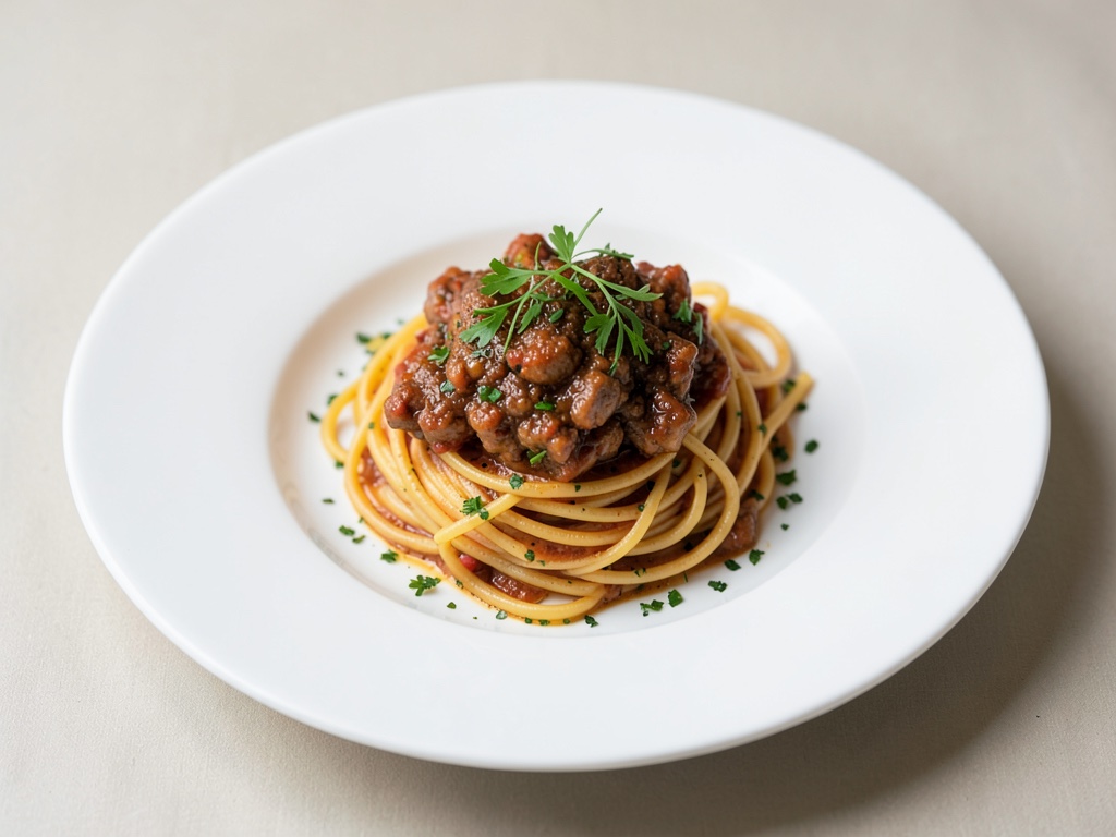 Knoblauch-Nudeln mit Chili und Tomaten
