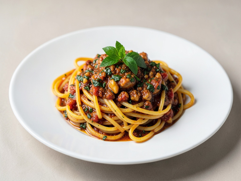 Würzige Kräuter-Spaghetti