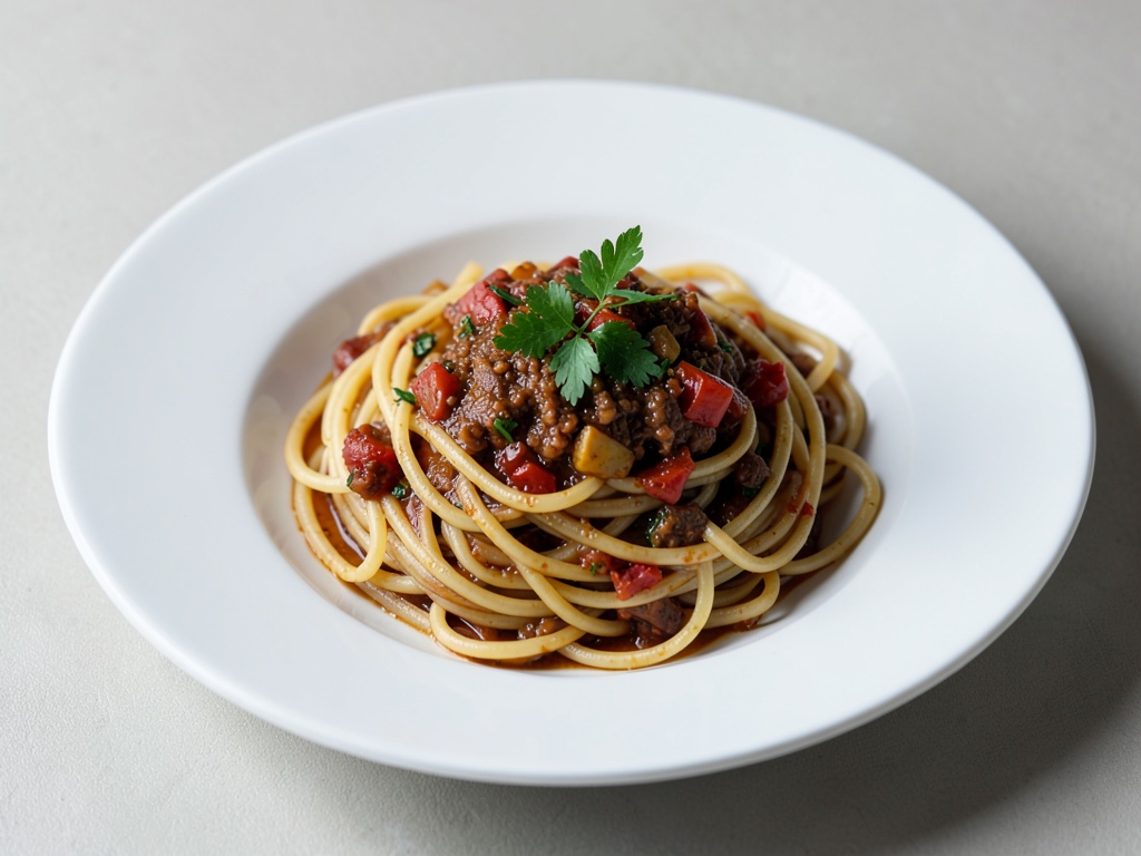 Knoblauch-Chili-Spaghetti
