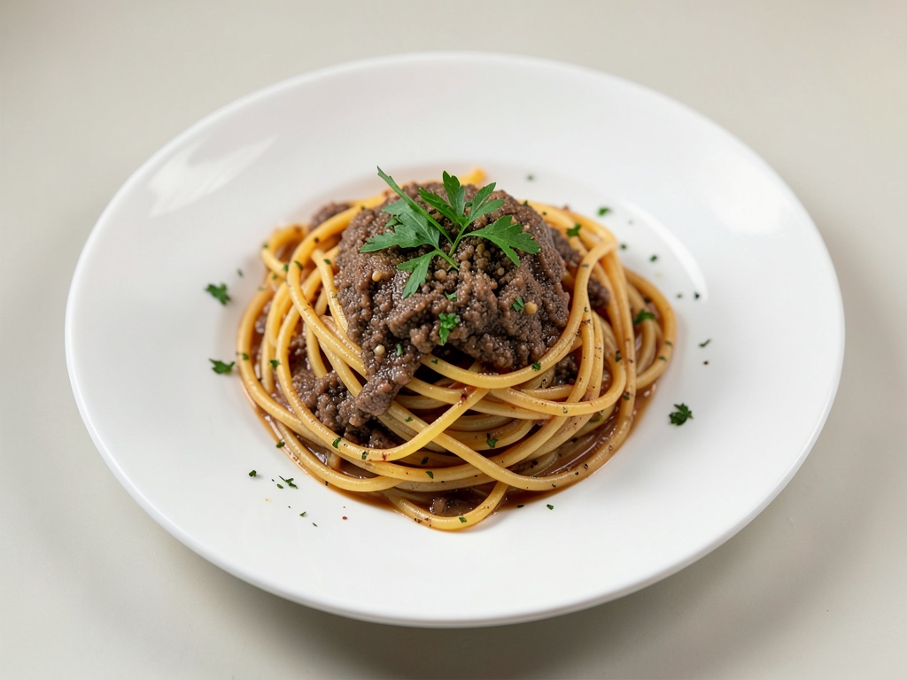 Spaghetti mit Trüffelpaste