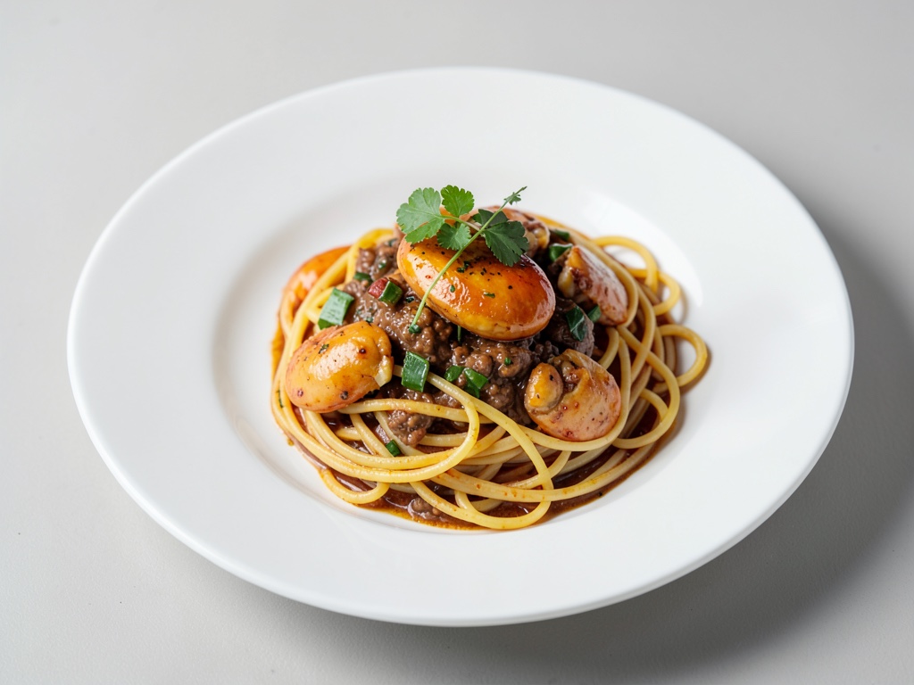 Spaghetti mit Venusmuscheln