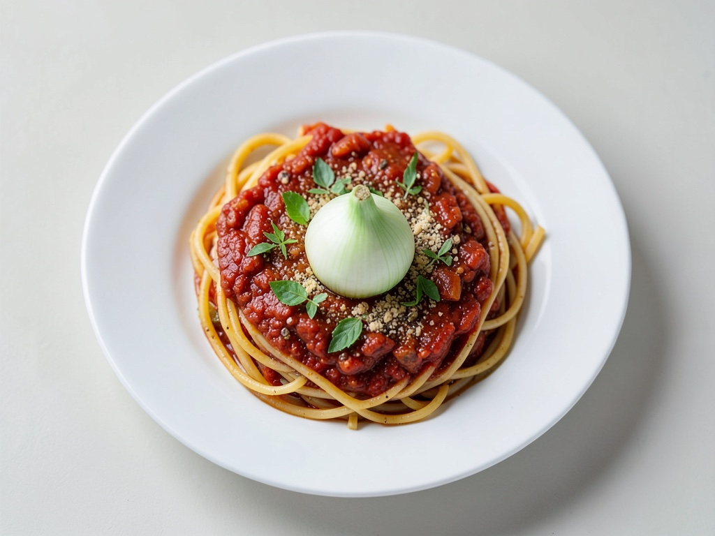 Spaghetti mit klassischer Tomatensoße