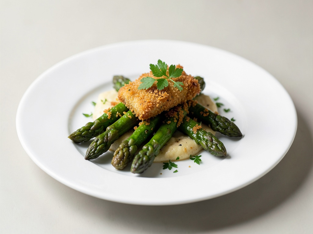 Asparago croccante dall'air fryer