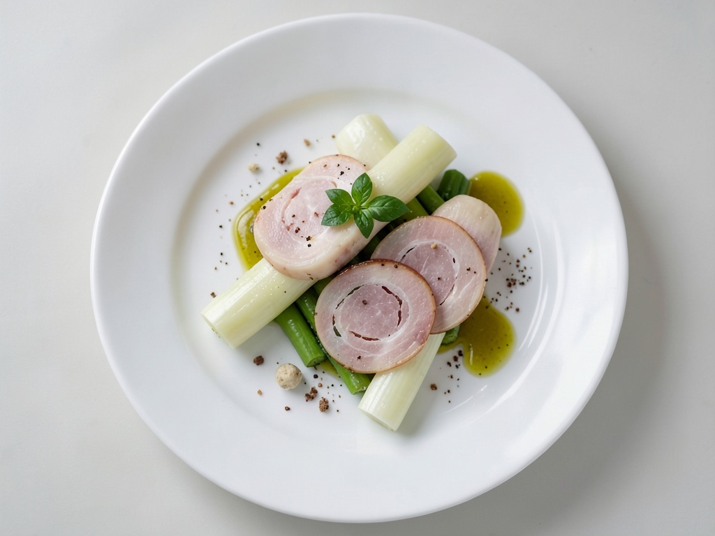 Rotoli di Asparago e Prosciutto
