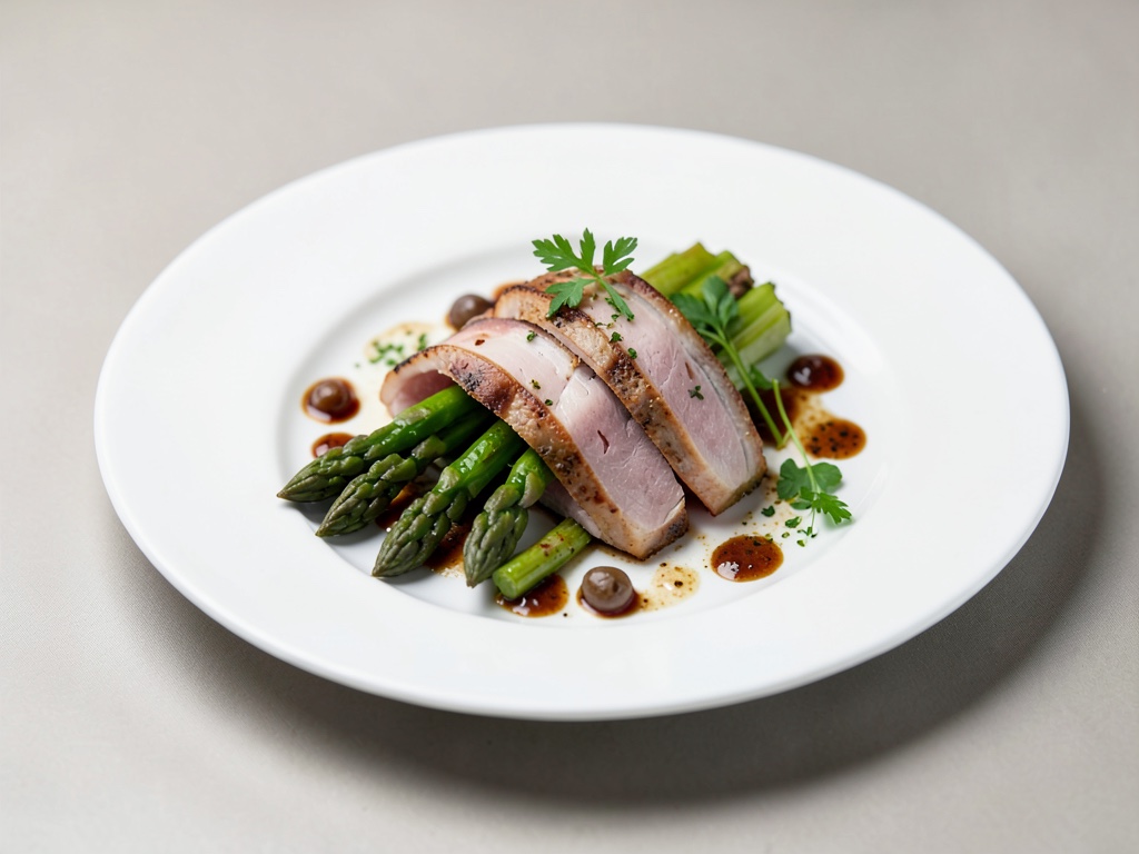 Asparago con prosciutto