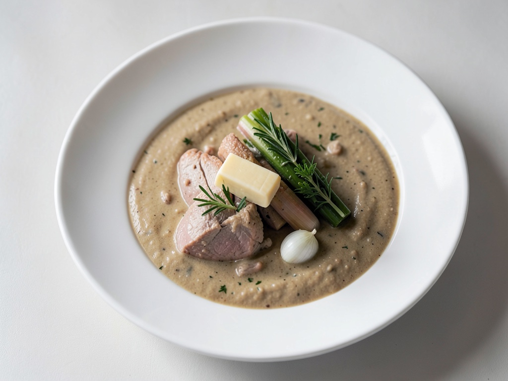 Zuppa cremosa di asparagi