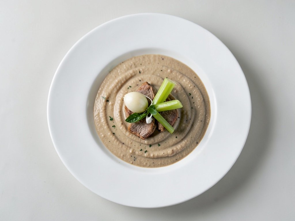 Zuppa cremosa di asparagi