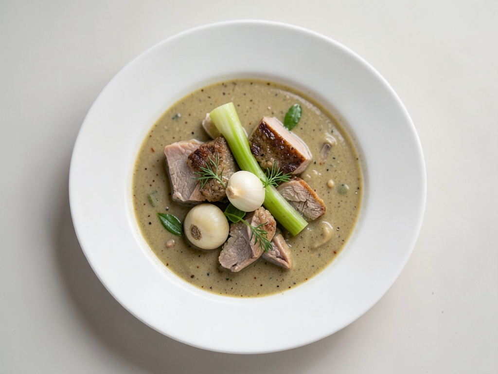 Zuppa cremosa di asparagi