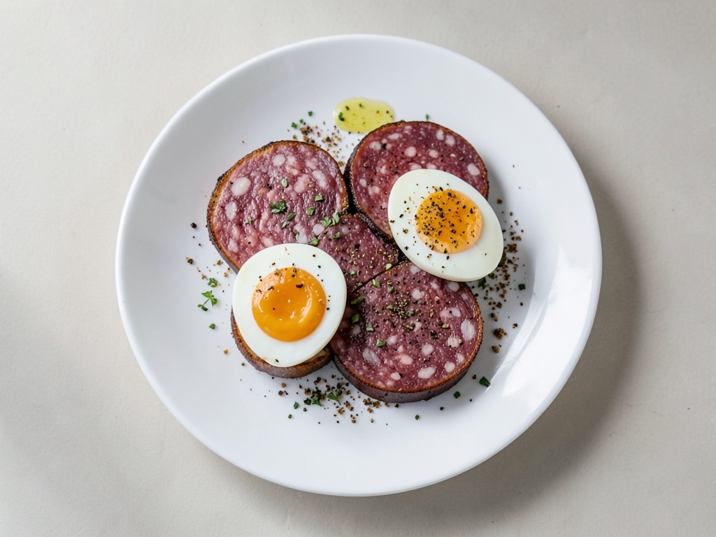 Uova al tegamino con pancetta