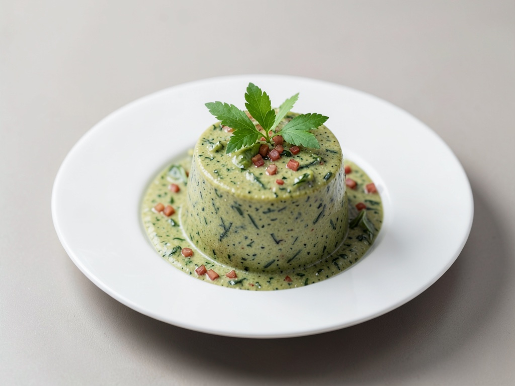 Cremiger Spinat-Curry-Smoothie