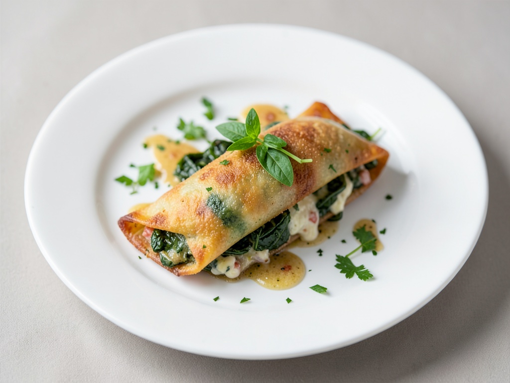 Empanadas croccanti agli spinaci e formaggio