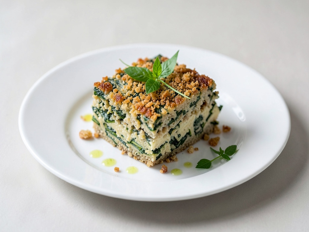 Knuspriger Spinat-Käsekuchen