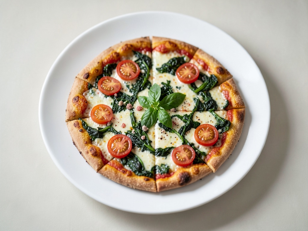 Focaccia croccante agli spinaci
