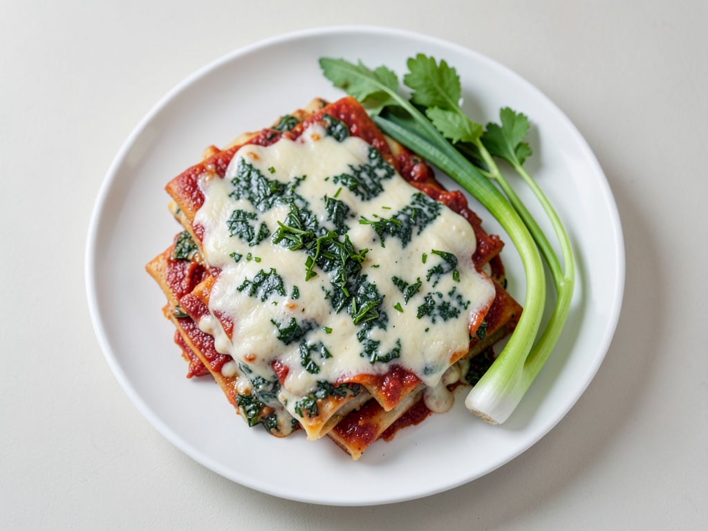 Cannelloni con spinaci e ricotta