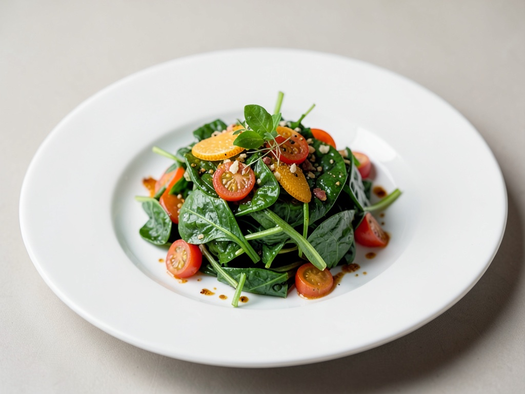 Insalata fresca di agrumi e spinaci