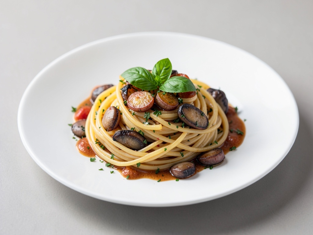 Spirelli con sarde e basilico