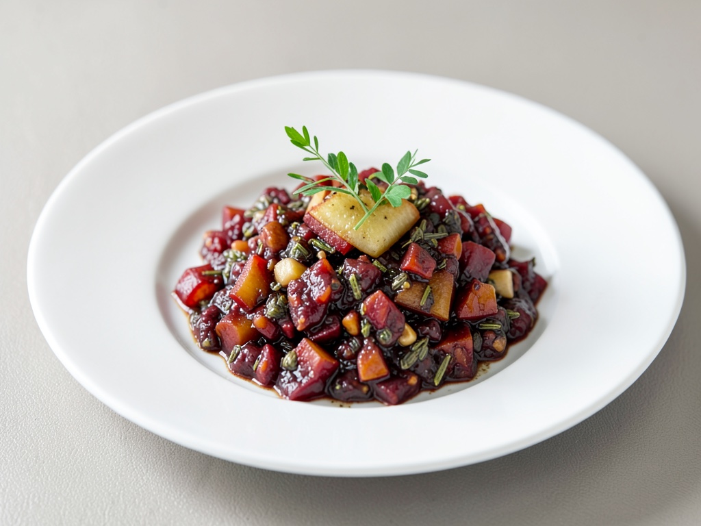 Chutney aus Stachelbeeren und Lavendel