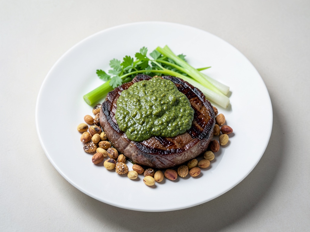 Bistecca con salsa verde
